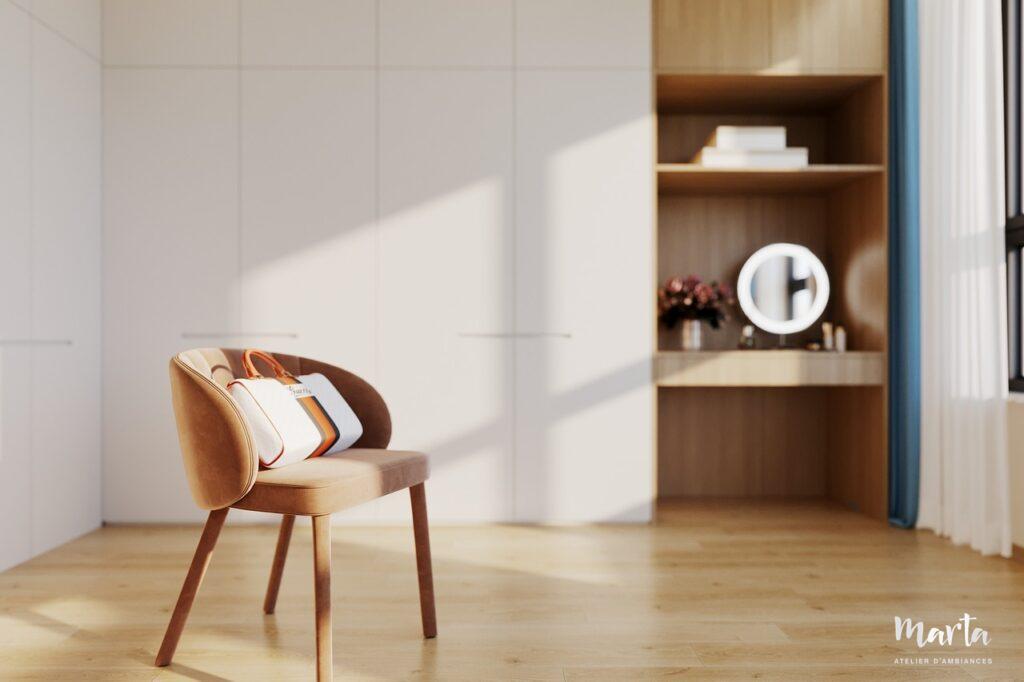 Lumière dans le salon